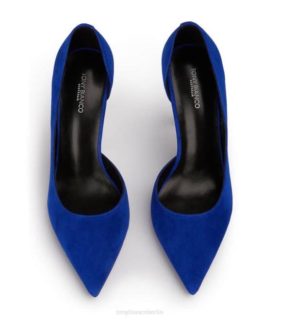 Stöckelschuhe| de Tony Bianco Frauen Alyx-Heels azurblaues Wildleder 4624183